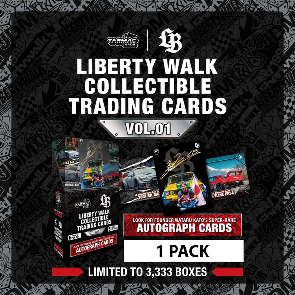 Tarmac Cards - Liberty Walk Collectible Trading Cards Volume 1 - Single Pack