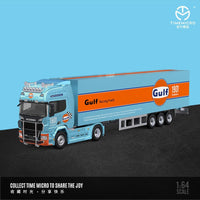 Time Micro - Container Truck Set Series "Gulf" *Pre - Order* - Top CollectiblesDiecastTime Micro