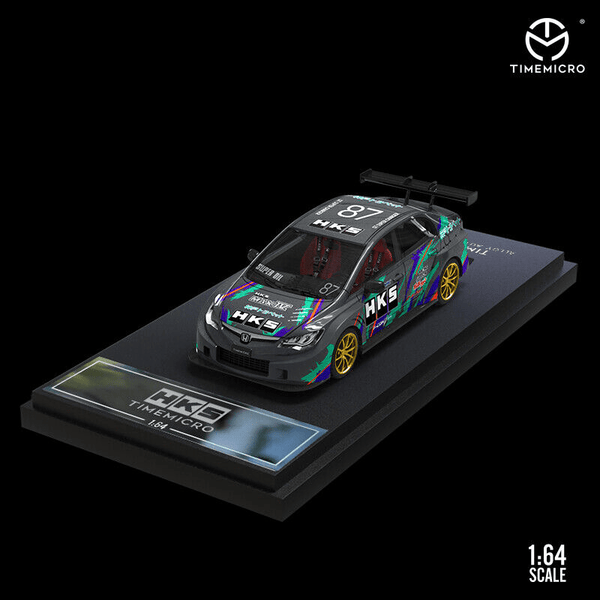Time Micro - Honda Civic (FD2) Widebody - HKS - Top CollectiblesDiecastTime Micro