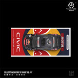 Time Micro - Honda Civic Modified "Red Bull Livery" *Pre - Order* - Top CollectiblesDiecastTime Micro