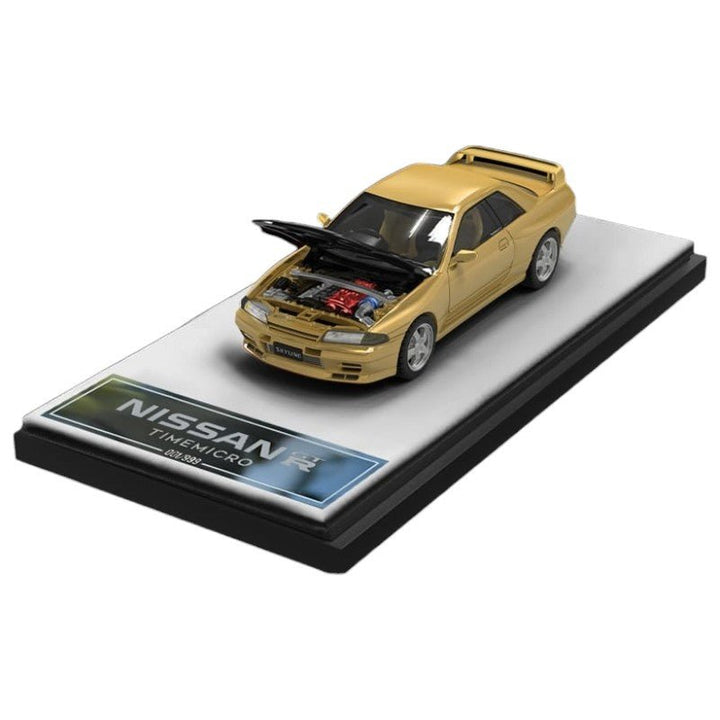Time Micro - Nissan Skyline GT-R (R32) - Gold - Top CollectiblesDiecastTime Micro
