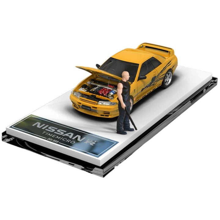 Time Micro - Nissan Skyline GT-R R32 w/ Figure - Fast &amp; Furious Series - Top CollectiblesDiecastTime Micro