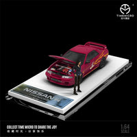 Time Micro - Nissan Skyline GT - R R32 w/ Figure - Fast & Furious Series - Top CollectiblesDiecastTime Micro