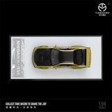 Time Micro - Nissan Skyline GT - R (R34) Z - Tune "BBS" - Gold w/ Figure - Top CollectiblesDiecastTime Micro