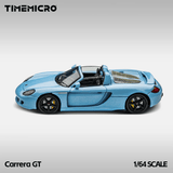 Time Micro - Porsche Carrera GT - Light Blue - Top CollectiblesDiecastTime Micro