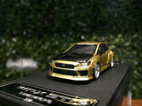 Time Micro - Subaru WRX STi Widebody - Gold - Top CollectiblesDiecastTime Micro