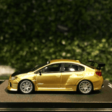 Time Micro - Subaru WRX STi Widebody - Gold - Top CollectiblesDiecastTime Micro