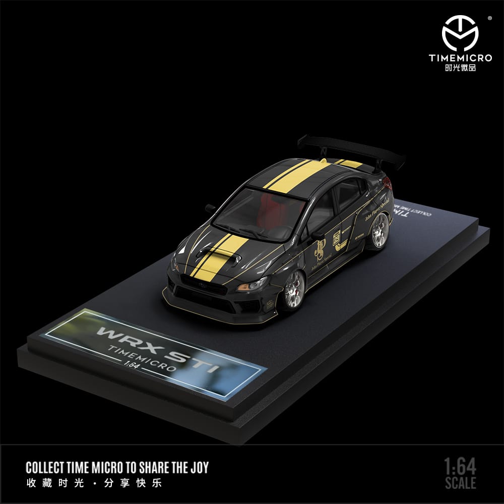Time Micro - Subaru WRX STi Widebody "JPS" *Pre - Order* - Top CollectiblesDiecastTime Micro