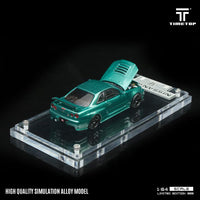 Time Top - Nissan Skyline GT - R (R34) - Metallic Green *Pre - Order* - Top CollectiblesDiecastTime Top