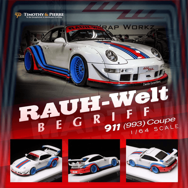 Timothy & Pierre - Porsche 911 RWB "Martini" - Top CollectiblesDiecastTimothy & Pierre