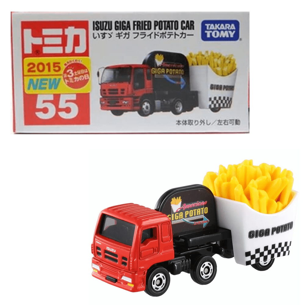 Tomica - Isuzu Giga Fried Potato Car - Top CollectiblesDiecastTakara Tomy