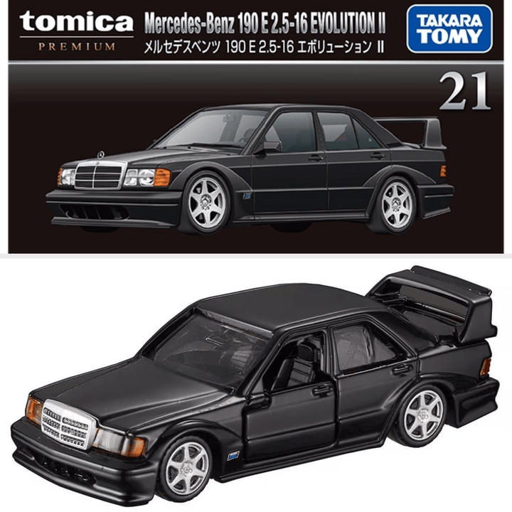 Tomica - Mercedes-Benz 190E 2.5-16 Evolution II - Premium Series - Top CollectiblesDiecastTakara Tomy