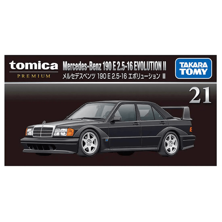 Tomica - Mercedes-Benz 190E 2.5-16 Evolution II - Premium Series - Top CollectiblesDiecastTakara Tomy