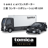 Tomica - Mitsubishi Lancer Evolution VI GSR w/ Transporter - Premium Series - Top CollectiblesDiecastTakara Tomy