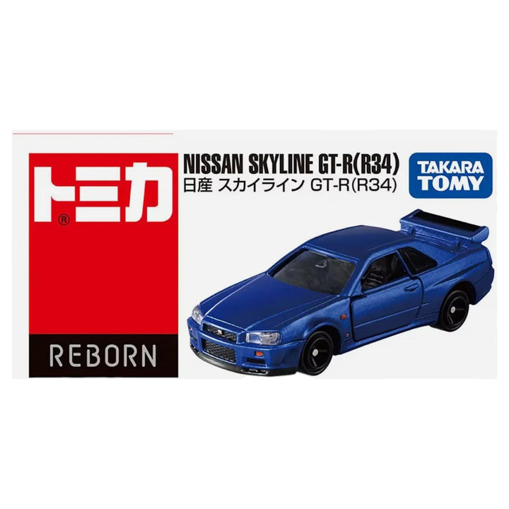 Tomica - Nisssan Skyline GT-R (R34) - Reborn Series - Top CollectiblesDiecastTakara Tomy