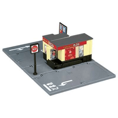 Tomica - Tomica Town Cafe Restaurant Gusto (w/ Tomica Diecast Car Toy) - Tomica World Series - Top CollectiblesDiecastTakara Tomy