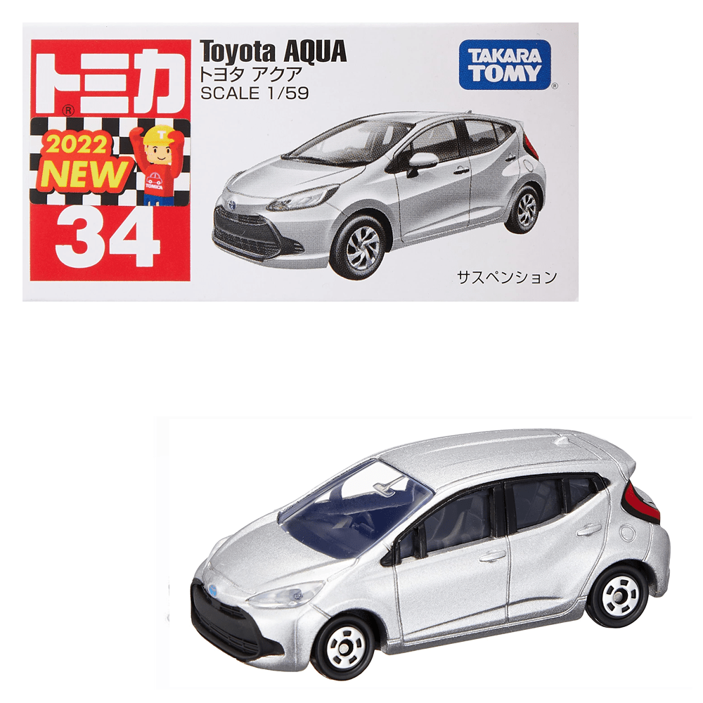 Tomica - Toyota Aqua - Top CollectiblesDiecastTakara Tomy