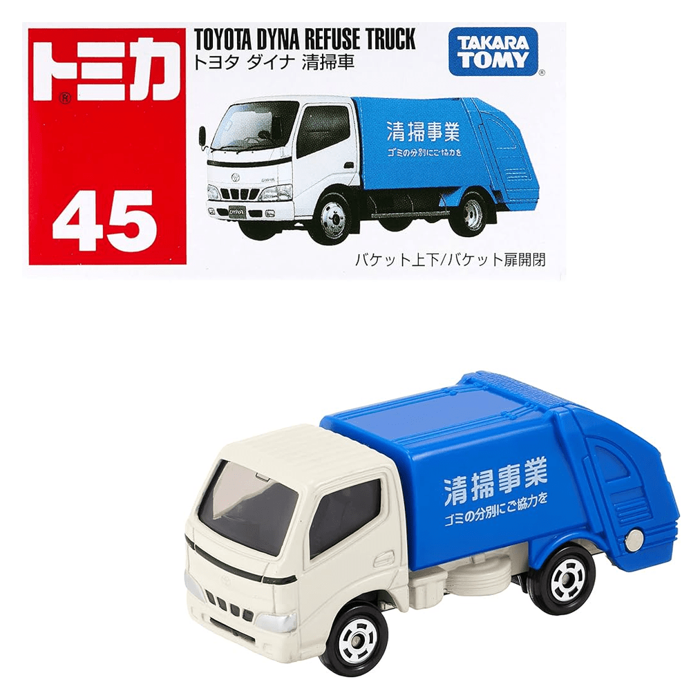 Tomica - Toyota Dyna Refuse Truck - Top CollectiblesDiecastTakara Tomy