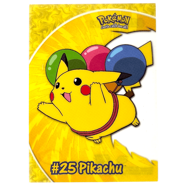Topps - Pikachu PC1 - Clear - 2000 Pokemon TV Animation Series - Top CollectiblesCollectible CardsPokémon