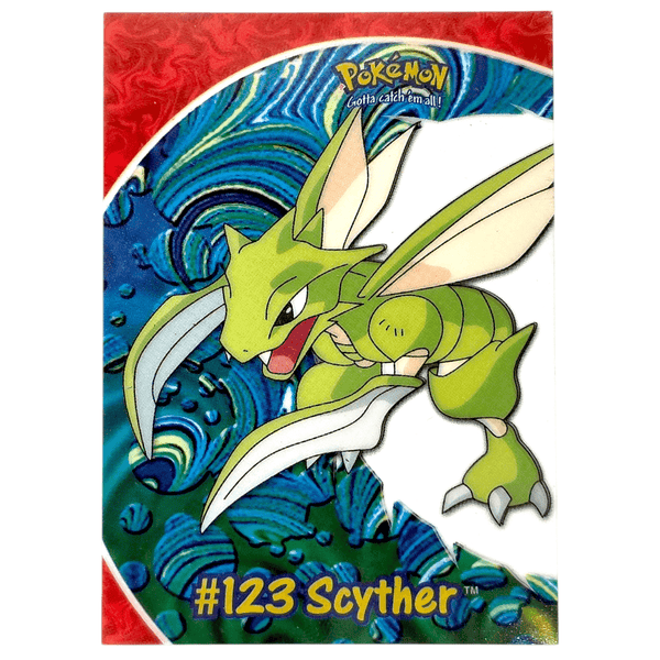 Topps - Scyther PC9 - Clear - 2000 Pokemon TV Animation Series - Top CollectiblesCollectible CardsPokémon