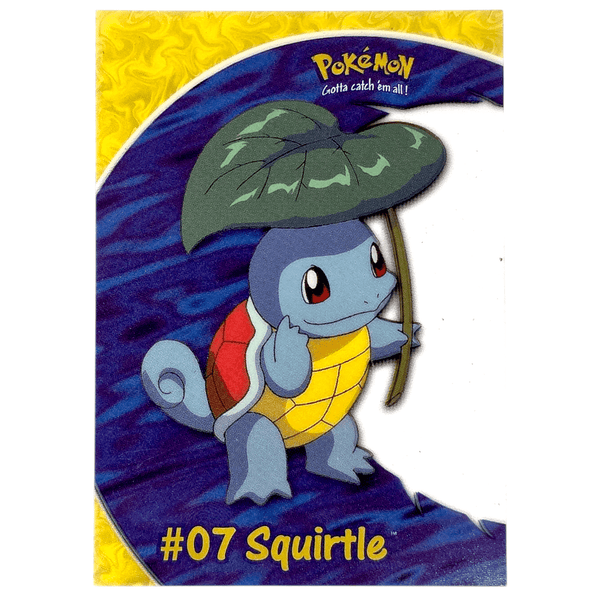 Topps - Squirtle PC4 - Clear - 2000 Pokemon TV Animation Series - Top CollectiblesCollectible CardsPokémon
