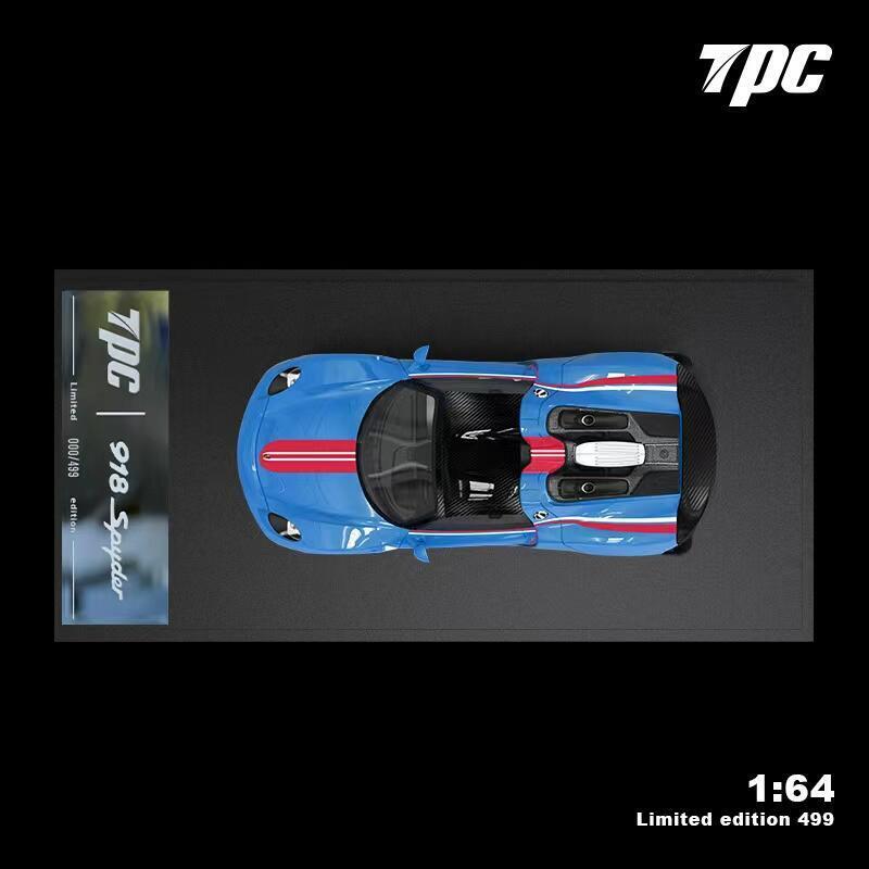 TPC - Porsche 918 Spyder w/ Figure - Top CollectiblesDiecastTPC