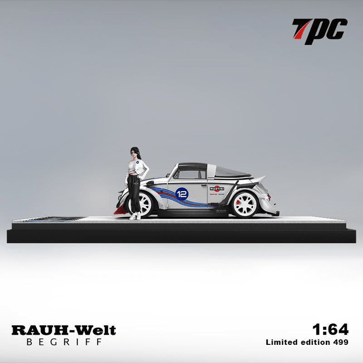 TPC - Volkswagen Beetle Targa RWB "Martini" w/ Figure - Top CollectiblesDiecastTPC