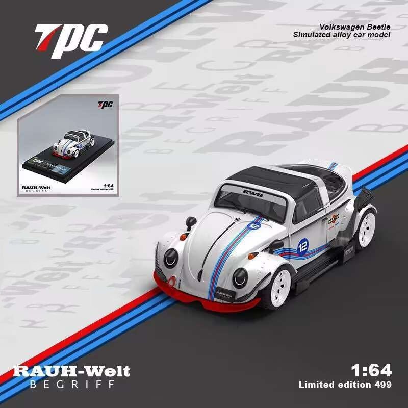 TPC - Volkswagen Beetle Targa RWB "Martini" - Top CollectiblesDiecastTPC