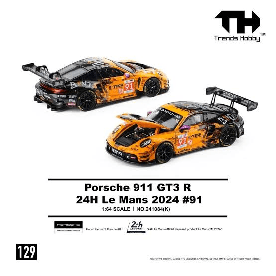 Trends Hobby - Porsche 911 GT3 R – EMA Motorsport – LeMans 24H 2024 