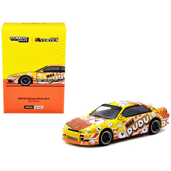 Tarmac Works - Vertex Nissan Silvia S14 "Hai Dudu" - Special Edition
