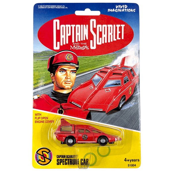 Vivid Imaginations - Captain Scarlet's Spectrum Car - 1993 - Top CollectiblesDiecastVivid Imaginations