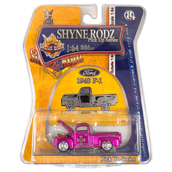 Yatming - 1948 Ford F - 1 - Shyne Rodz Pick Up Series - Top CollectiblesDiecastYatming