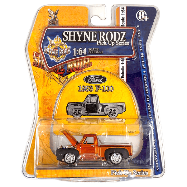 Yatming - 1953 Ford F - 100 - Shyne Rodz Pick Up Series - Top CollectiblesDiecastYatming