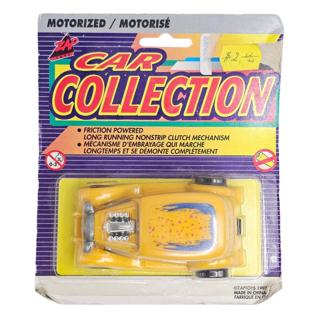 Zap Toys - Yellow Hot Rod - 1997 Car Collection - Top CollectiblesDiecastZap Toys