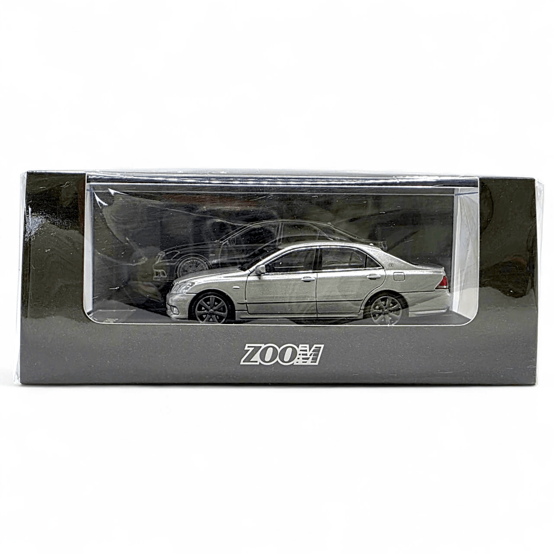 Zoom - Toyota Crown Athlete - Silver - Top CollectiblesDiecastZoom