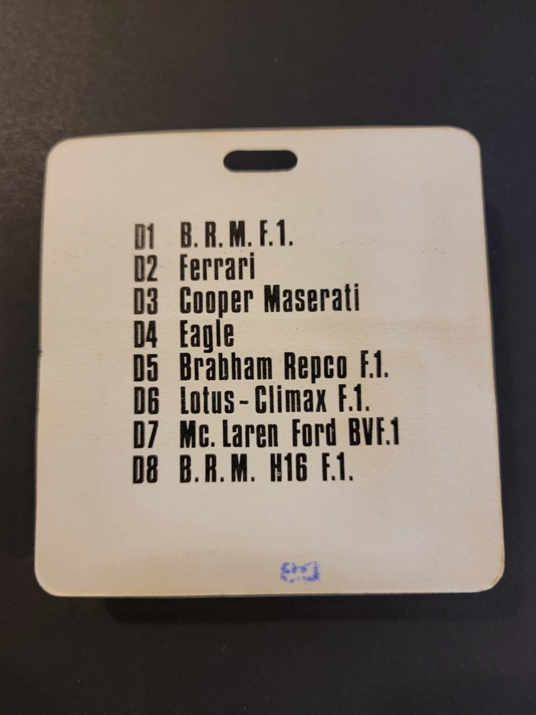 Zylmex - Cooper Maserati F1 - Vintage - Top CollectiblesDiecastZylmex
