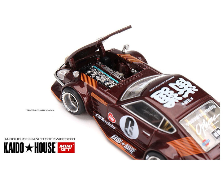Kaido House x Mini GT - Datsun Fairlady Z S30Z Wide Spec - Top CollectiblesDiecastMini GT
