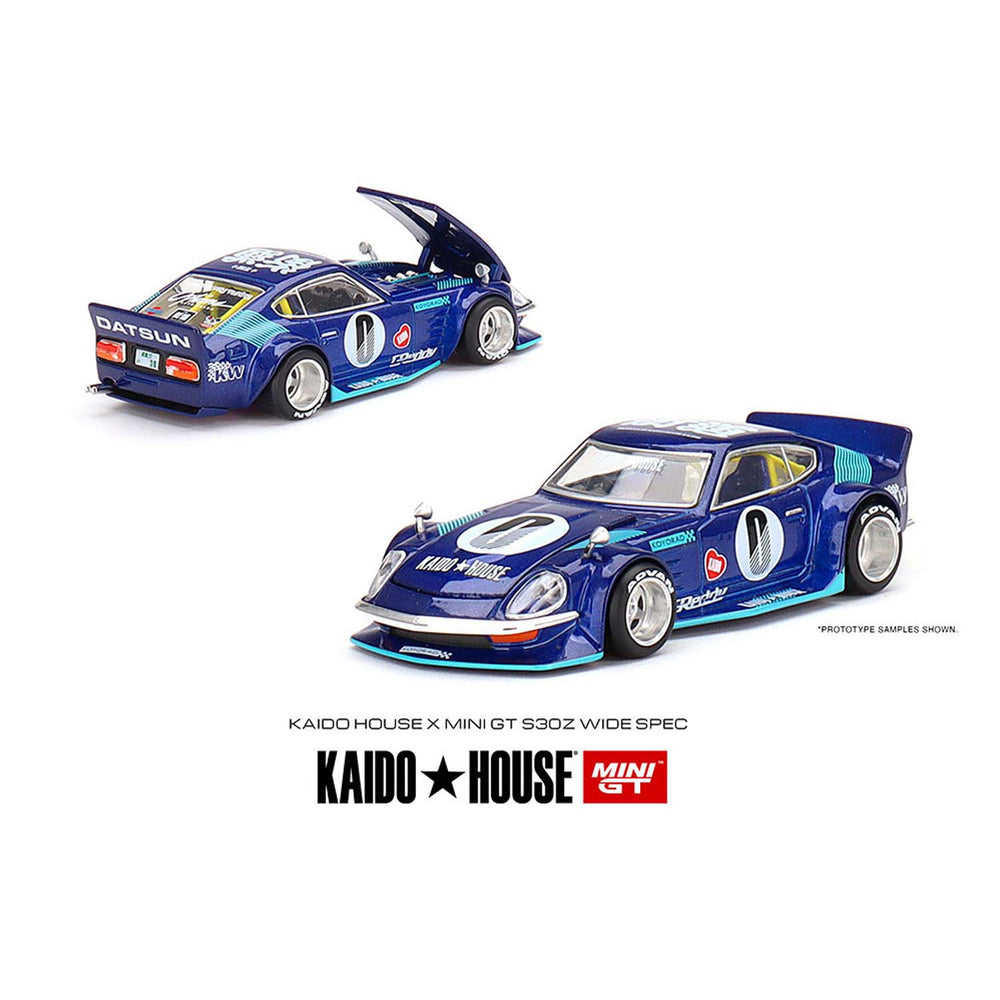 Kaido House x Mini GT - Datsun Fairlady Z S30Z Wide Spec - Top CollectiblesDiecastMini GT