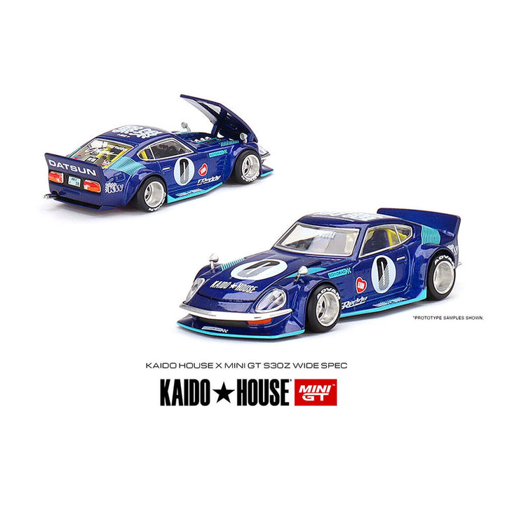 Kaido House x Mini GT - Datsun Fairlady Z S30Z Wide Spec - Top CollectiblesDiecastMini GT