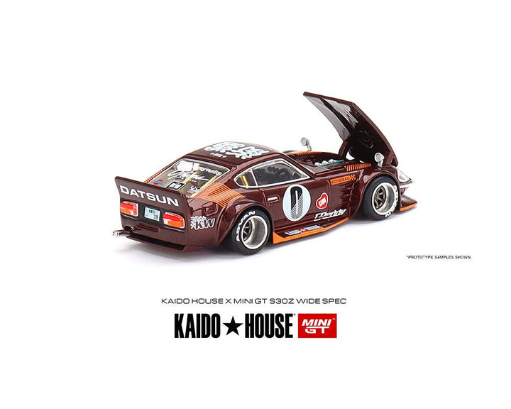 Kaido House x Mini GT - Datsun Fairlady Z S30Z Wide Spec - Top CollectiblesDiecastMini GT