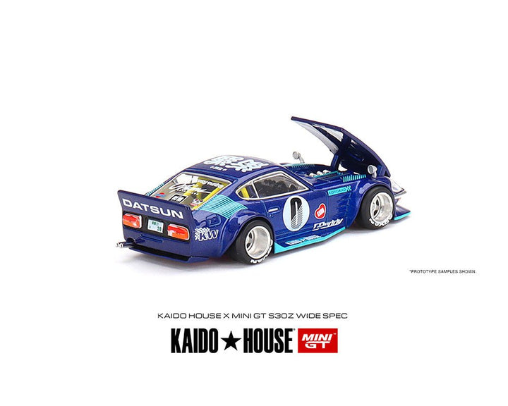 Kaido House x Mini GT - Datsun Fairlady Z S30Z Wide Spec - Top CollectiblesDiecastMini GT