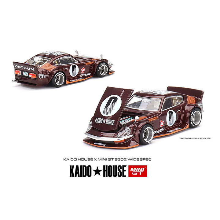 Kaido House x Mini GT - Datsun Fairlady Z S30Z Wide Spec - Top CollectiblesDiecastMini GT