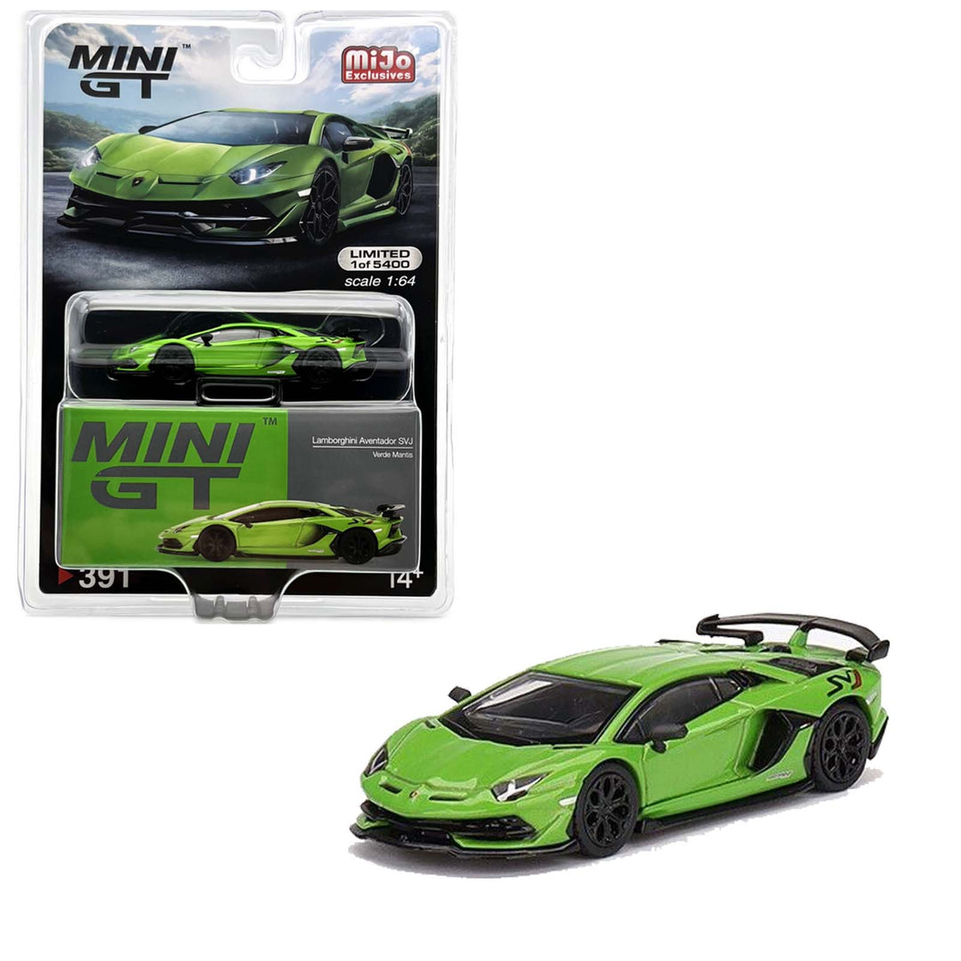 Mini GT - Lamborghini Aventador SVJ - Verde Mantis